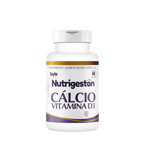 Nutrigeston Cálcio +D3 - Leve para 1 Mês