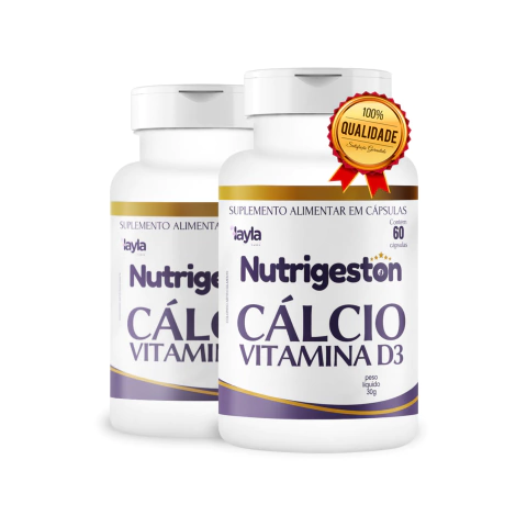 Nutrigeston Cálcio +D3 - Leve para 2 Mês